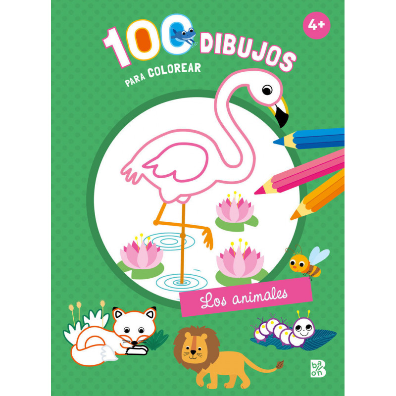 LOS ANIMALES - 100 DIBUJOS PARA COLOREAR