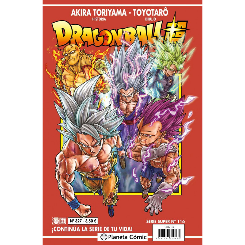 DRAGON BALL SERIE ROJA 327