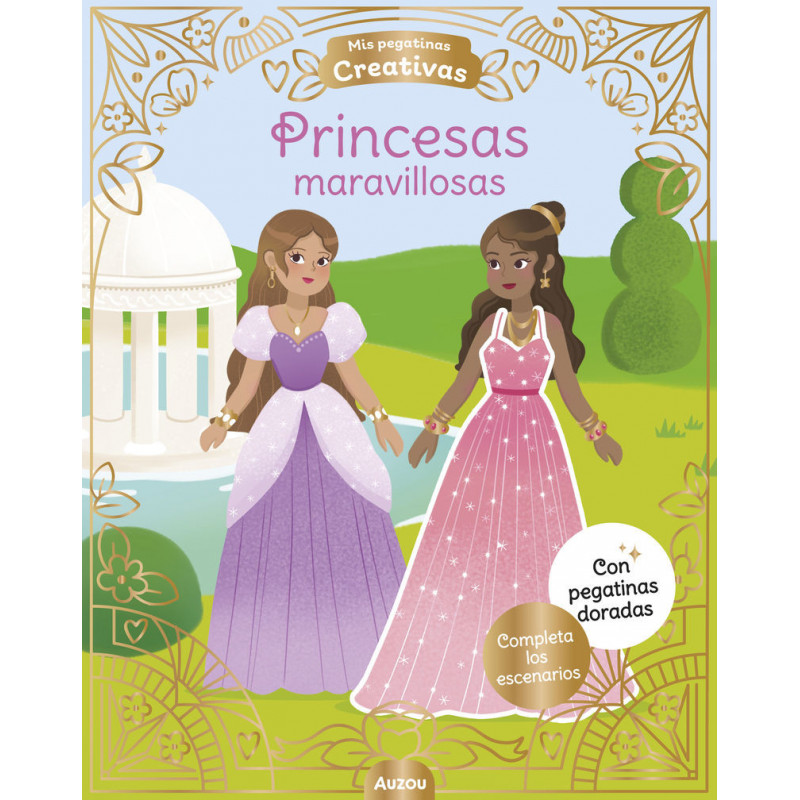 MIS 500 PEGATINAS CREATIVAS - PRINCESAS MARAVILLOSAS