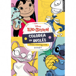 APRENDE Y COLOREA EN INGLES CON STITCH