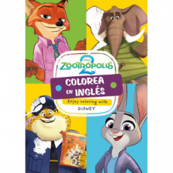 APRENDE Y COLOREA EN INGLES CON ZOOTROPOLIS 2