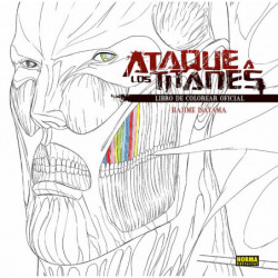 ATAQUE A LOS TITANES - LIBRO DE COLOREAR OFICIAL 2