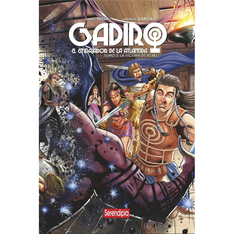 GADIRO, EL EMBAJADOR DE LA ATLANTIDA: LA VICTIMA DE AZAES