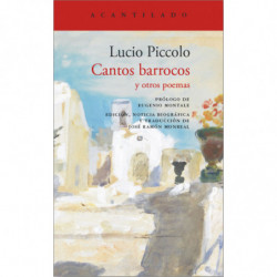 CANTOS BARROCOS - Y OTROS POEMAS