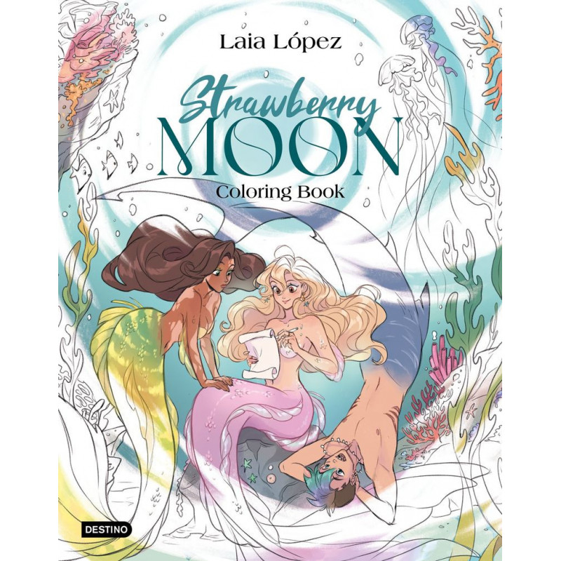 STRAWBERRY MOON - COLORING BOOK