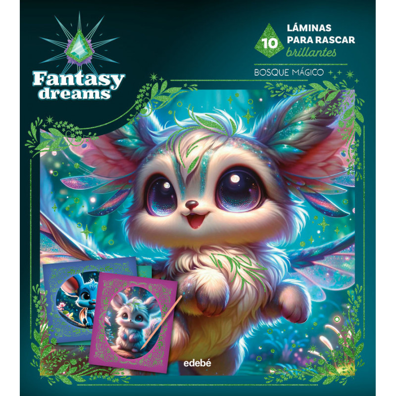 LAMINAS PARA RASCAR - BOSQUE MAGICO