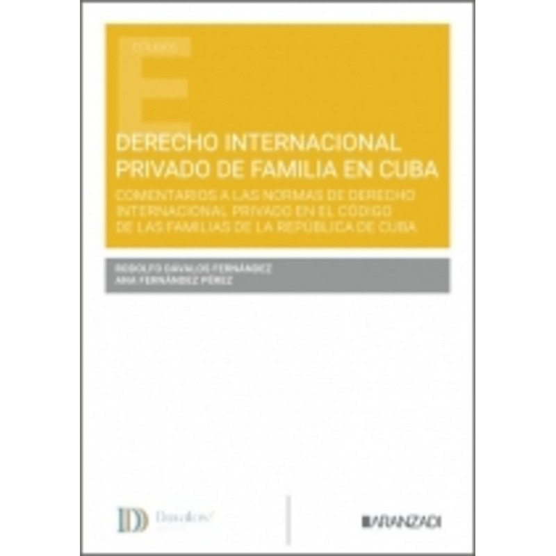 DERECHO INTERNACIONAL PRIVADO DE FAMILIA EN CUBA
