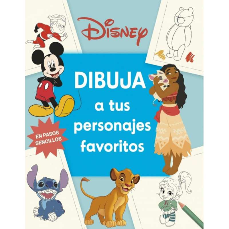 DISNEY - DIBUJA A TUS PERSONAJES FAVORITOS